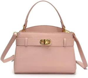 Bucket Bags for Women Crossbody Top Handle Bag Mini Bucket Purse Elegant Hobo Tote Handbag Faux Leather Shoulder Bag