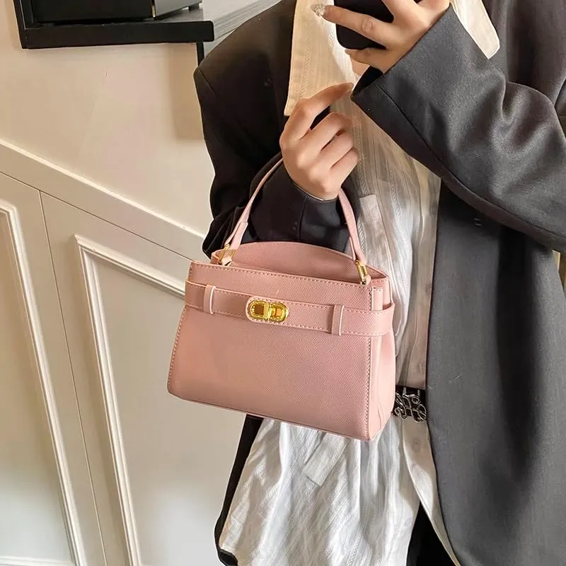 Bucket Bags for Women Crossbody Top Handle Bag Mini Bucket Purse Elegant Hobo Tote Handbag Faux Leather Shoulder Bag