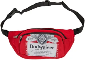 Budweiser Fanny Pack Cooler, Insulated Fanny Pack for Beer and Beverages, Portable Cooler for Outdoors, Camping and Parties