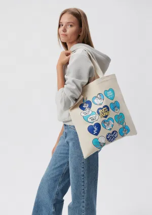 Bugs Bunny Printed White Shopper Bag