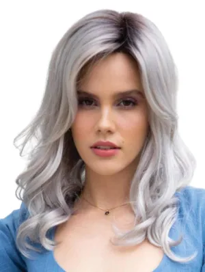 Bundle - 2 items: Ensley Wig by Rene Paris (item#1), Christy's Wigs Q & A Booklet (item#2) - Color: Creamy Dolce