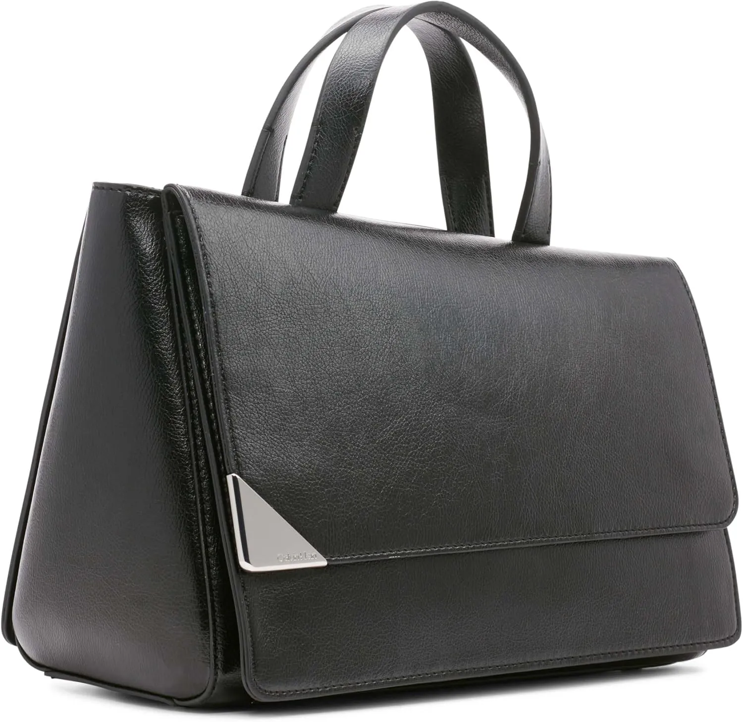Calvin Klein Basalt Flap Top Handle Satchel