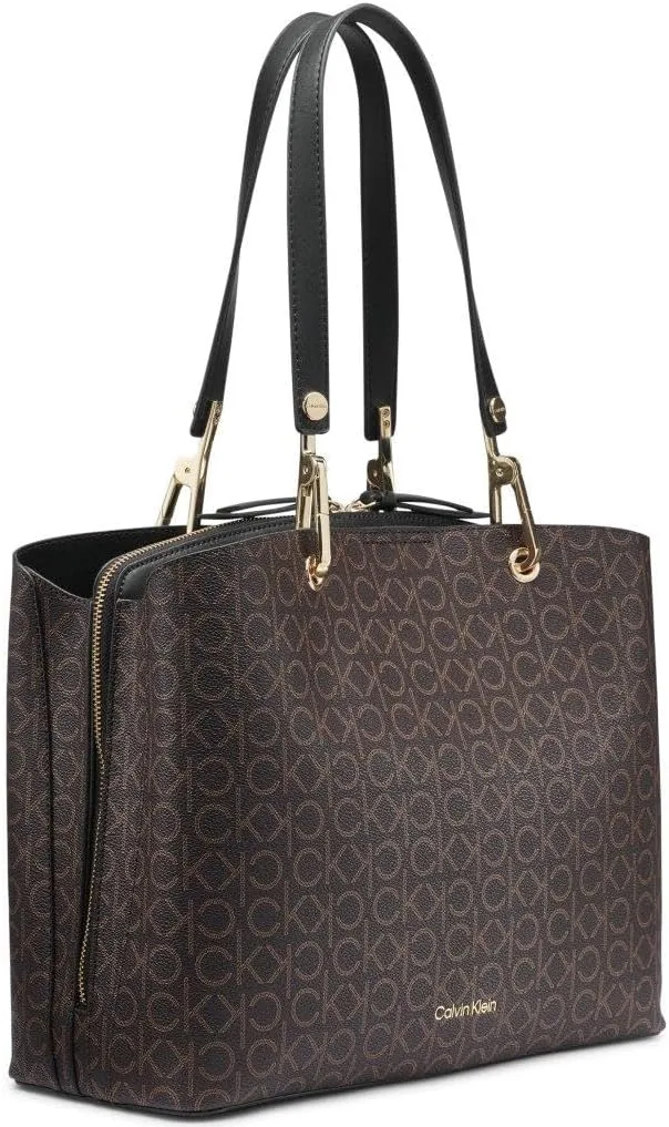 Calvin Klein Garnet Triple Compartment Tote