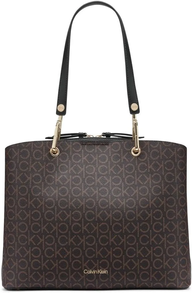 Calvin Klein Garnet Triple Compartment Tote