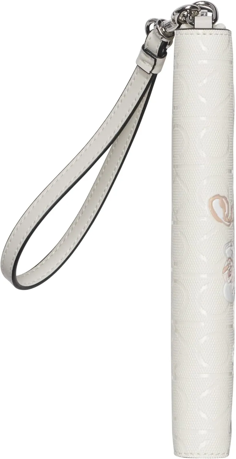 Calvin Klein Key Item Saffiano Continental Zip Around Wallet with Wristlet Strap