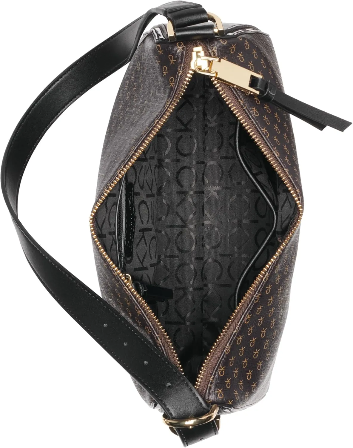Calvin Klein Mandy Top Zip Shoulder Bag