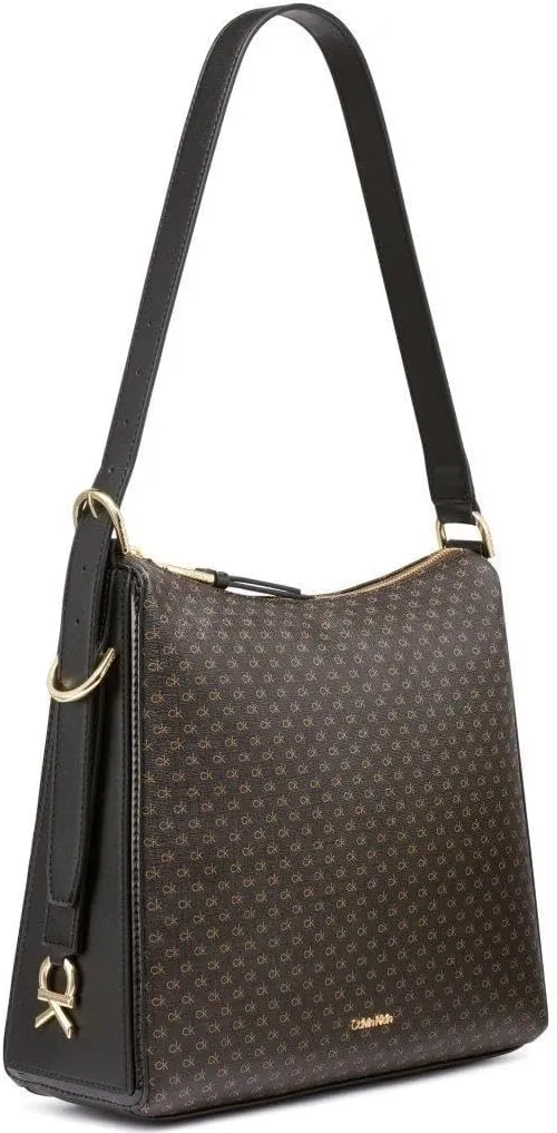 Calvin Klein Mandy Top Zip Shoulder Bag