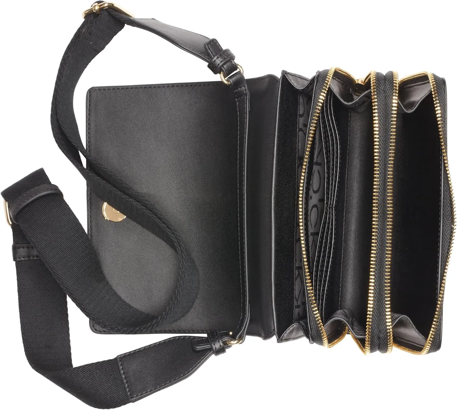 Calvin Klein Millie Triple Compartment Camera Bag Crossbody