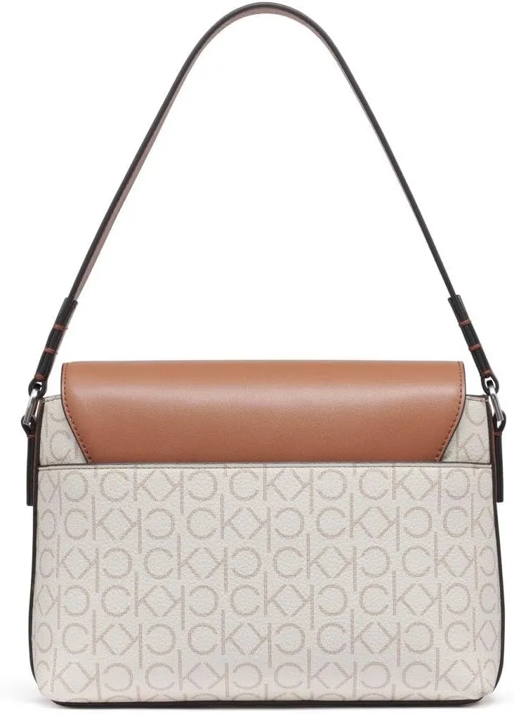 Calvin Klein Women's Millie 2 in 1 Flap Shoulder Bag & Crossbody
