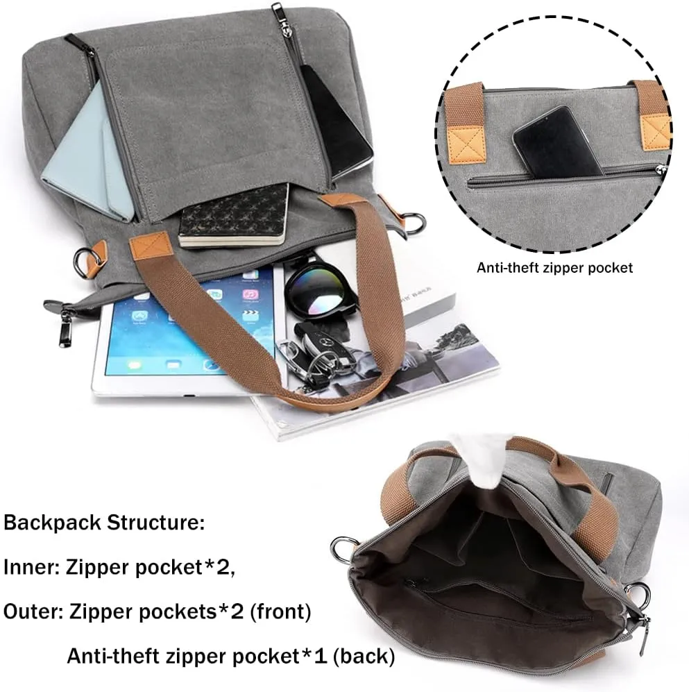 Canvas Handbag Multi-Color Striped Lattice Cross Body Shoulder Purse Bag Tote-Handbag for Women