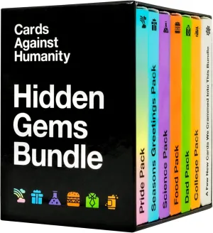 Cards Against Humanity: Hidden Gems Bundle • 6 cool themed packs   10 all-new cards