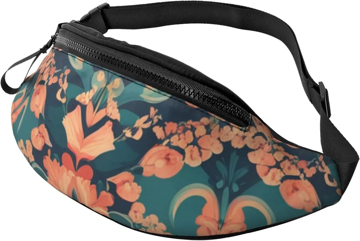 Casual Pattern Printed Fanny Pack,Crossbody Fanny packs for women Men Waist Bag for Running Travel