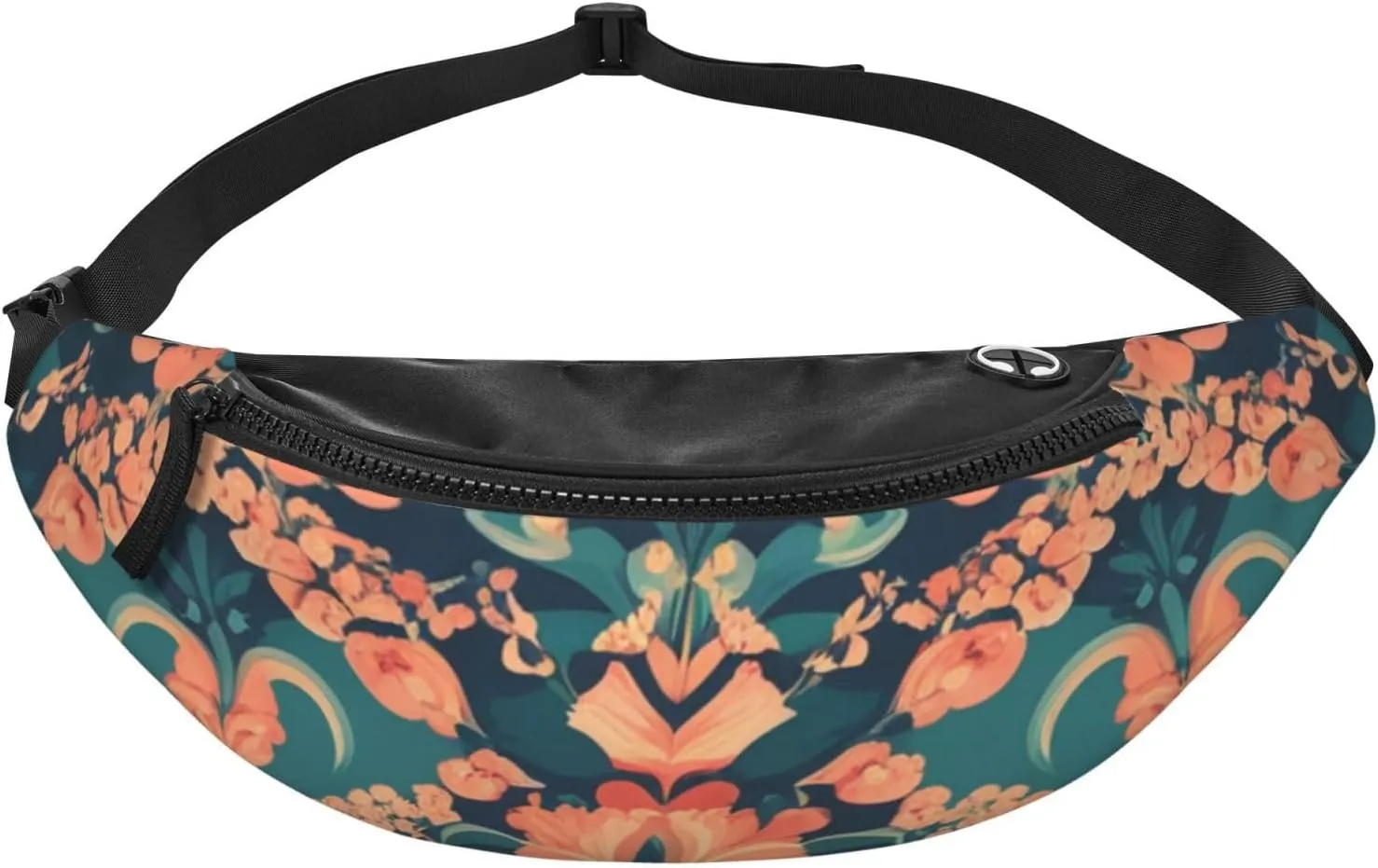 Casual Pattern Printed Fanny Pack,Crossbody Fanny packs for women Men Waist Bag for Running Travel