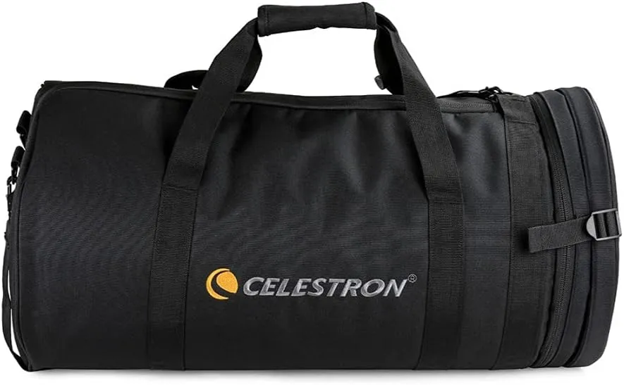 Celestron – 9.25” Telescope Optical Tube Bag – Custom Carrying Case Fits Schmidt-Cassegrain and EdgeHD – Ultra-Durable Protective Walls – Padded Straps for Easy Carry