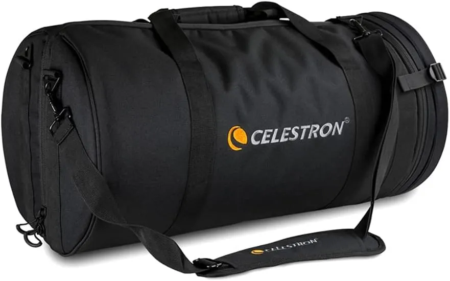 Celestron – 9.25” Telescope Optical Tube Bag – Custom Carrying Case Fits Schmidt-Cassegrain and EdgeHD – Ultra-Durable Protective Walls – Padded Straps for Easy Carry