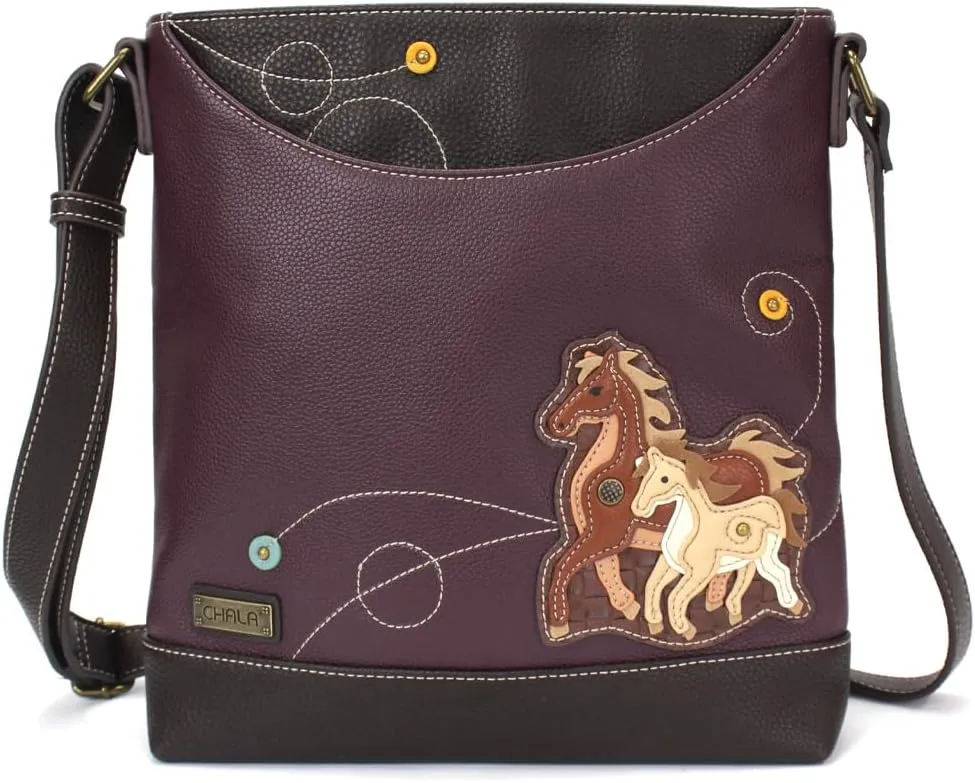CHALA Handbag Sweet Messenger Mid Size Tote Bag- MutiColor