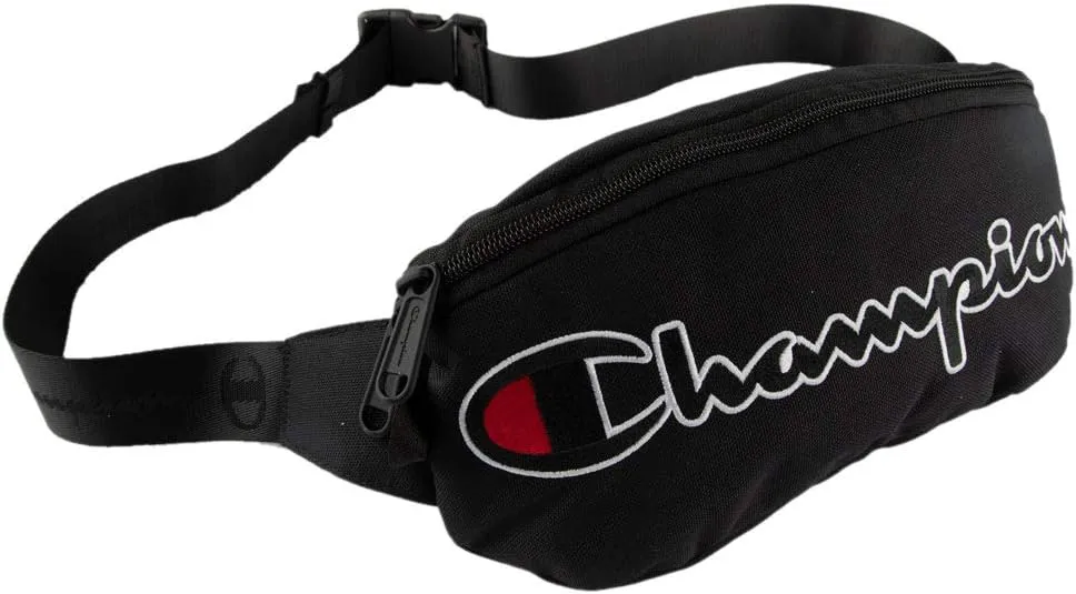 Champion Mens Prime Sling Fanny Waist Packs, Black