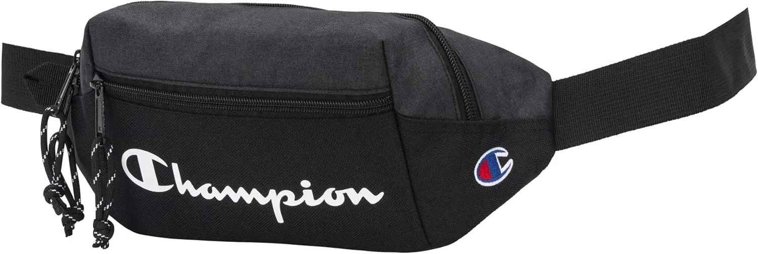 Champion Unisex Adult Prime Sling Fanny Waist Packs, Granite Heather Grey, One Size US
