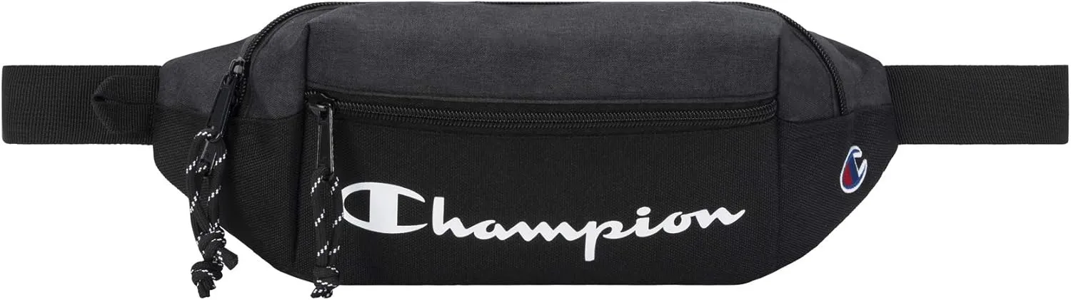 Champion Unisex Adult Prime Sling Fanny Waist Packs, Granite Heather Grey, One Size US