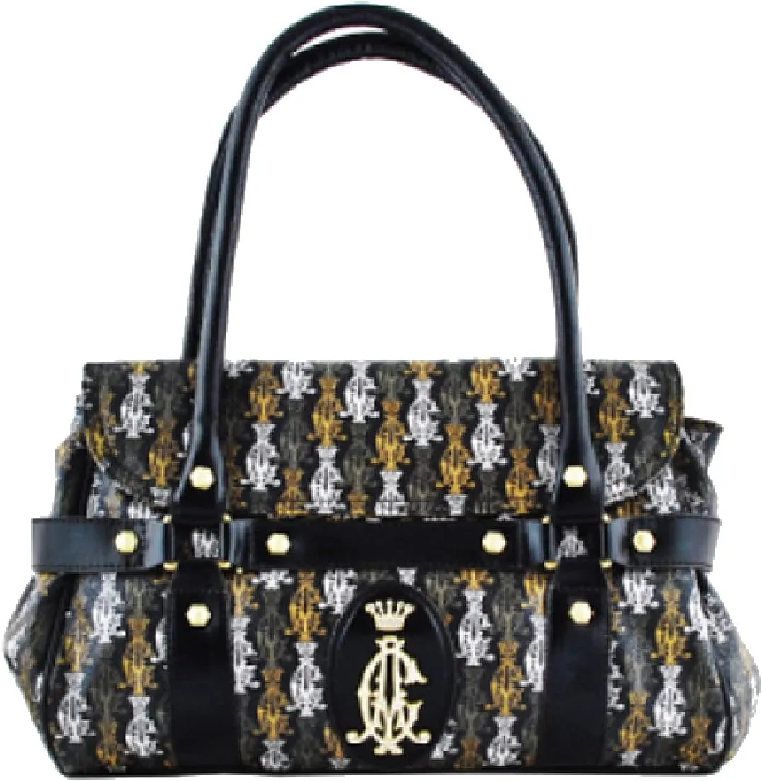 Christian Audigier Spring 2009 Women's Double Handle Tote VRS1002, Bags & Purses, VERS1002