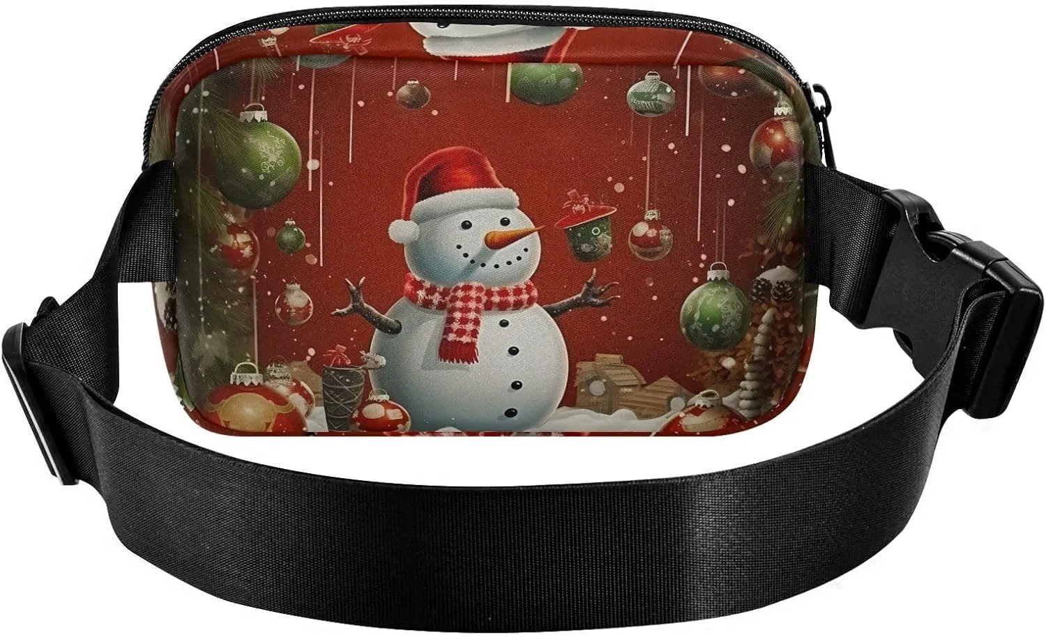 Christmas Snowman Snowflake Fanny Packs for Women Fanny Pack For Men Belt Bag Crossbody Fanny Packs for Women Running Fanny Pack Waist Pack 21341350