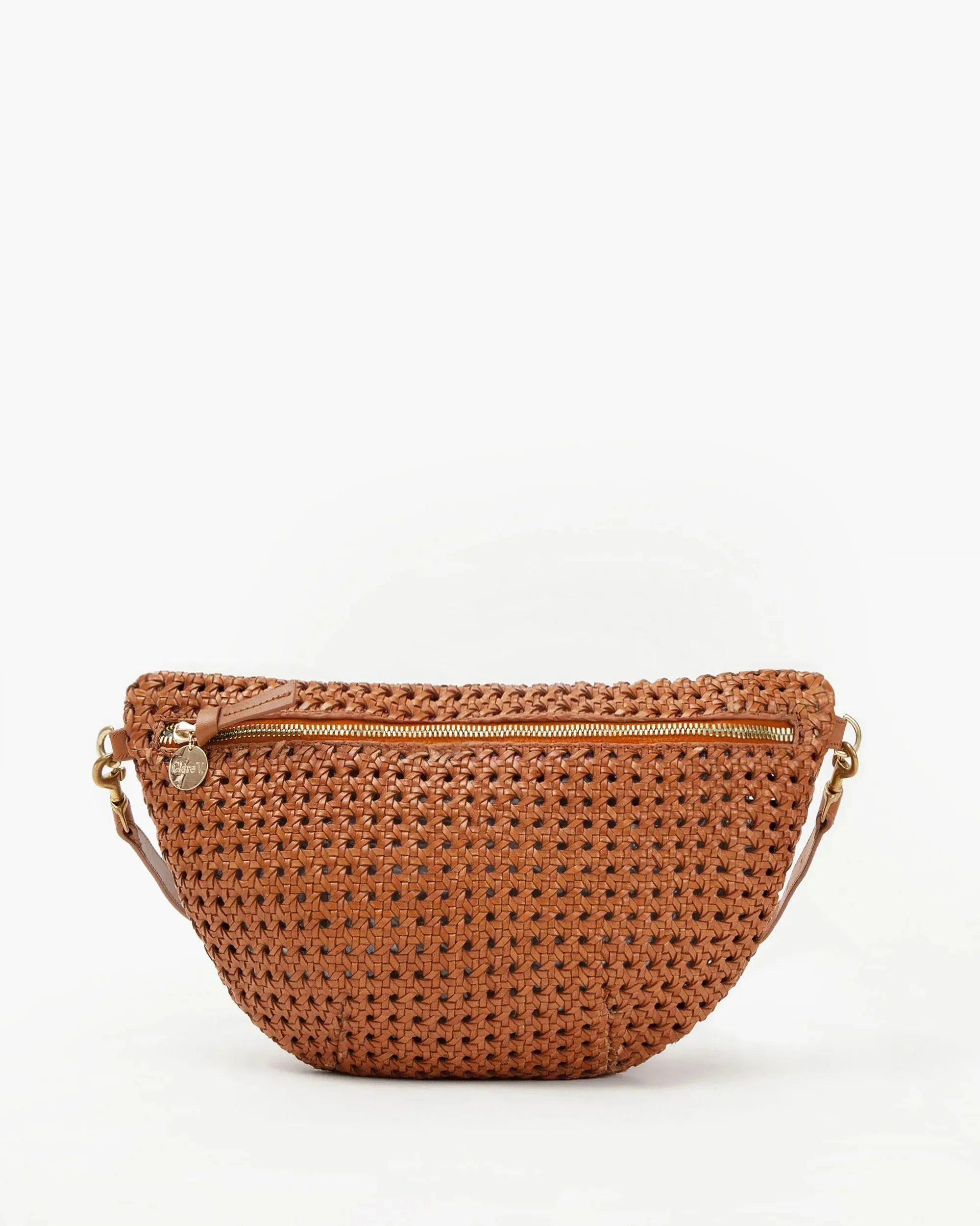 Clare V. - Grande Fanny in Tan Rattan