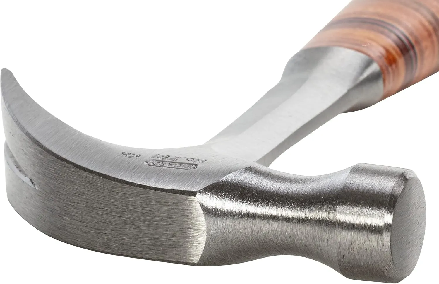 Claw Hammer, Full Steel Hammer, Premium Leather Grip, Perfect for Carpenters, Joiners, Slaters, or Roofers, Made in Germany, 16 oz