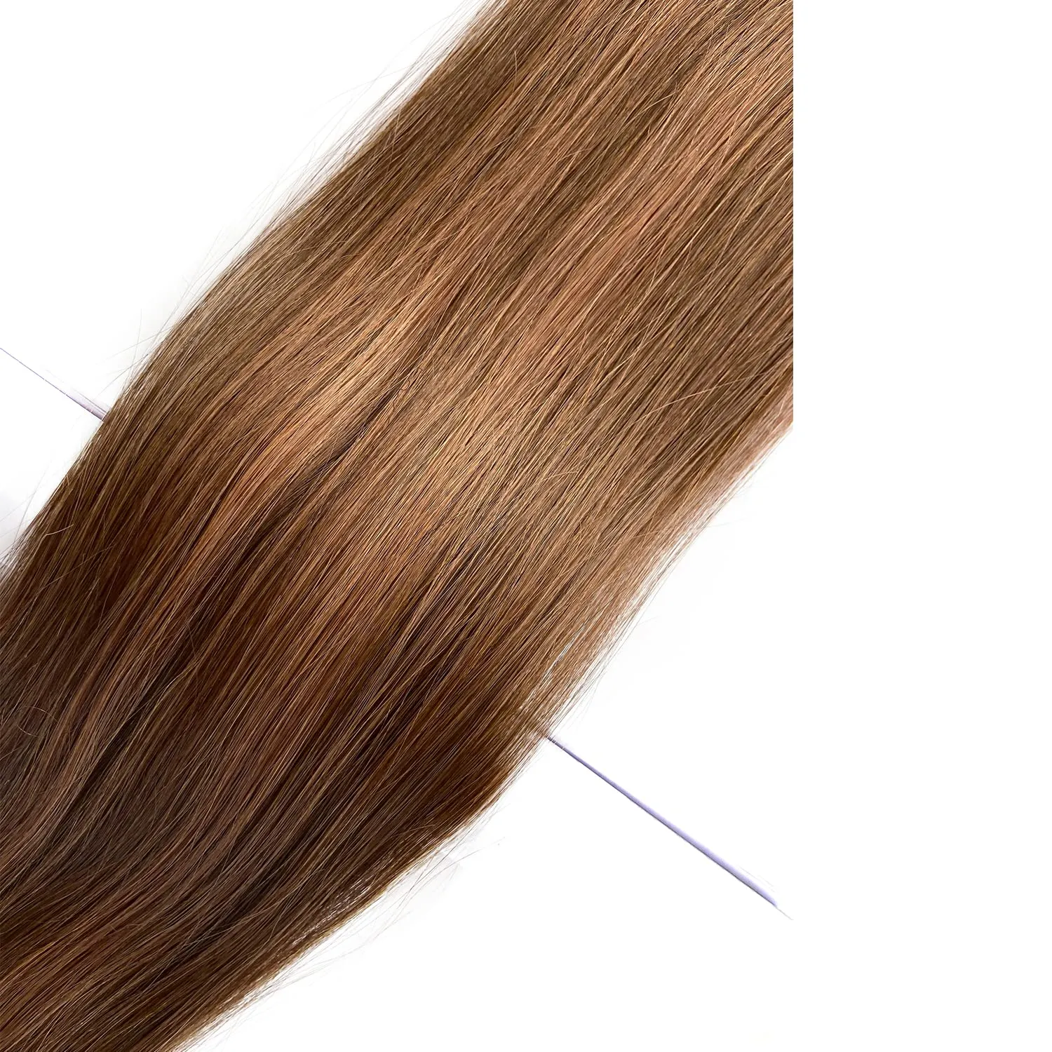 Clip in Hair Extensions, Chocolate Brown to Auburn Clip in Hair Extensions Real Human Hair Clip ins, 18 Inch 7 Pieces 70G Double Weft Straight Remy Human Hair Clip in Extensions