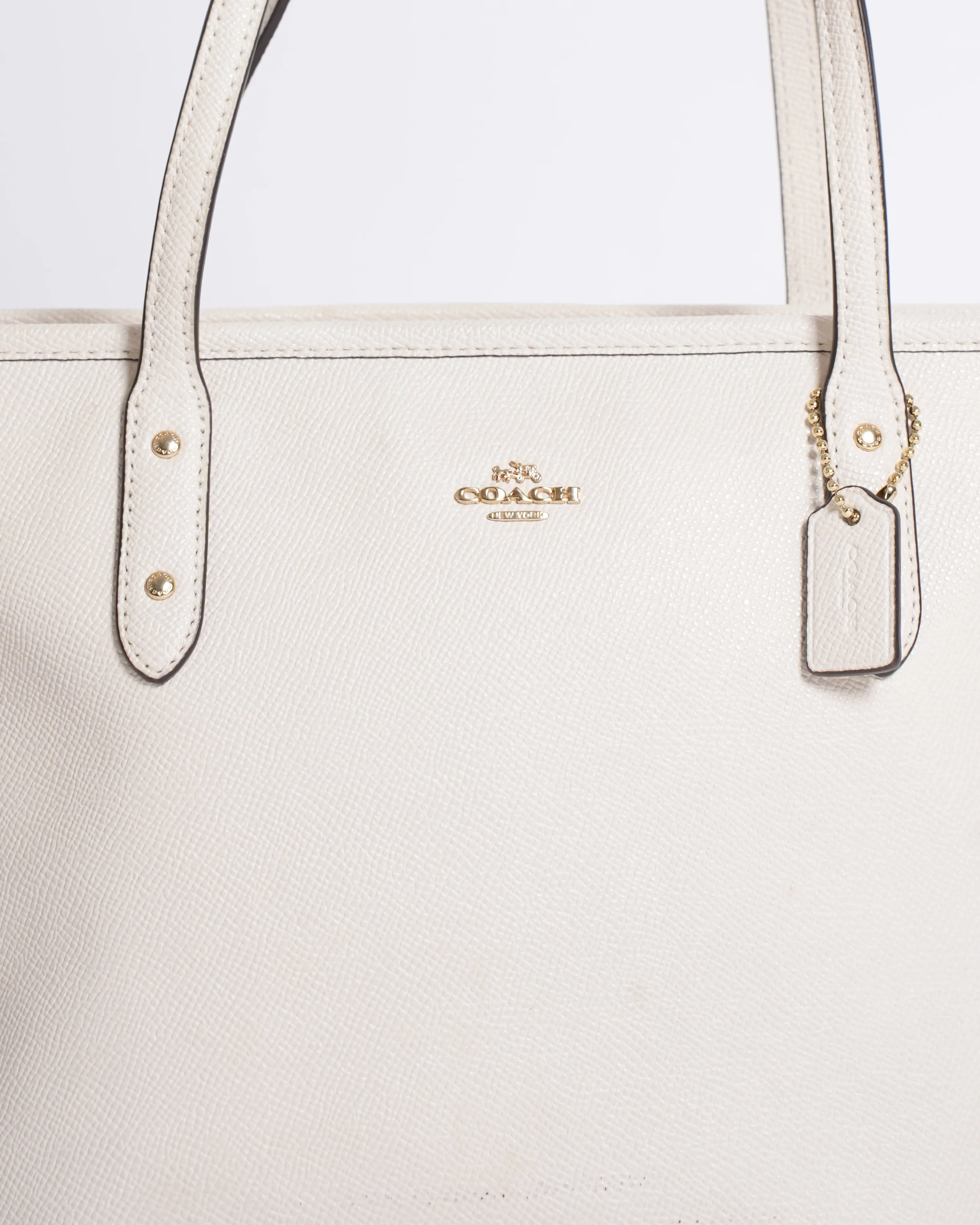Coach city zip tote bag