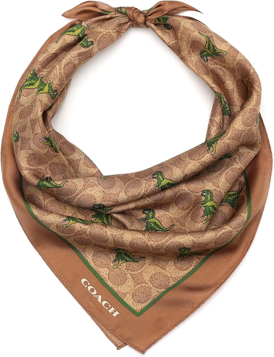 Coach PRINTED REXY SILK BANDANA