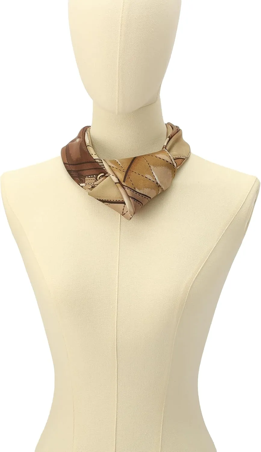 Coach womens Stacked Tabby Printed Silk Square