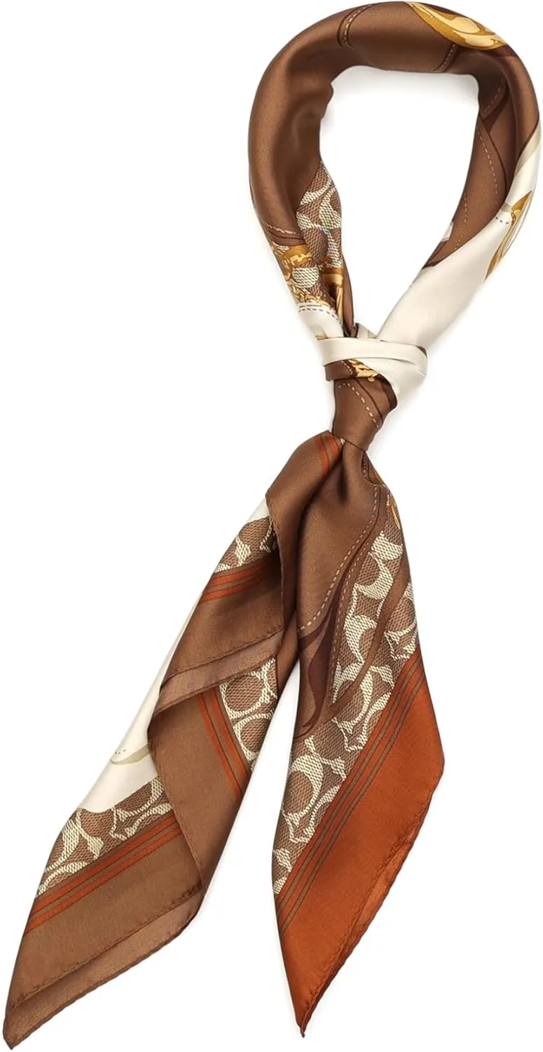 Coach womens Tabby Printed Silk Square