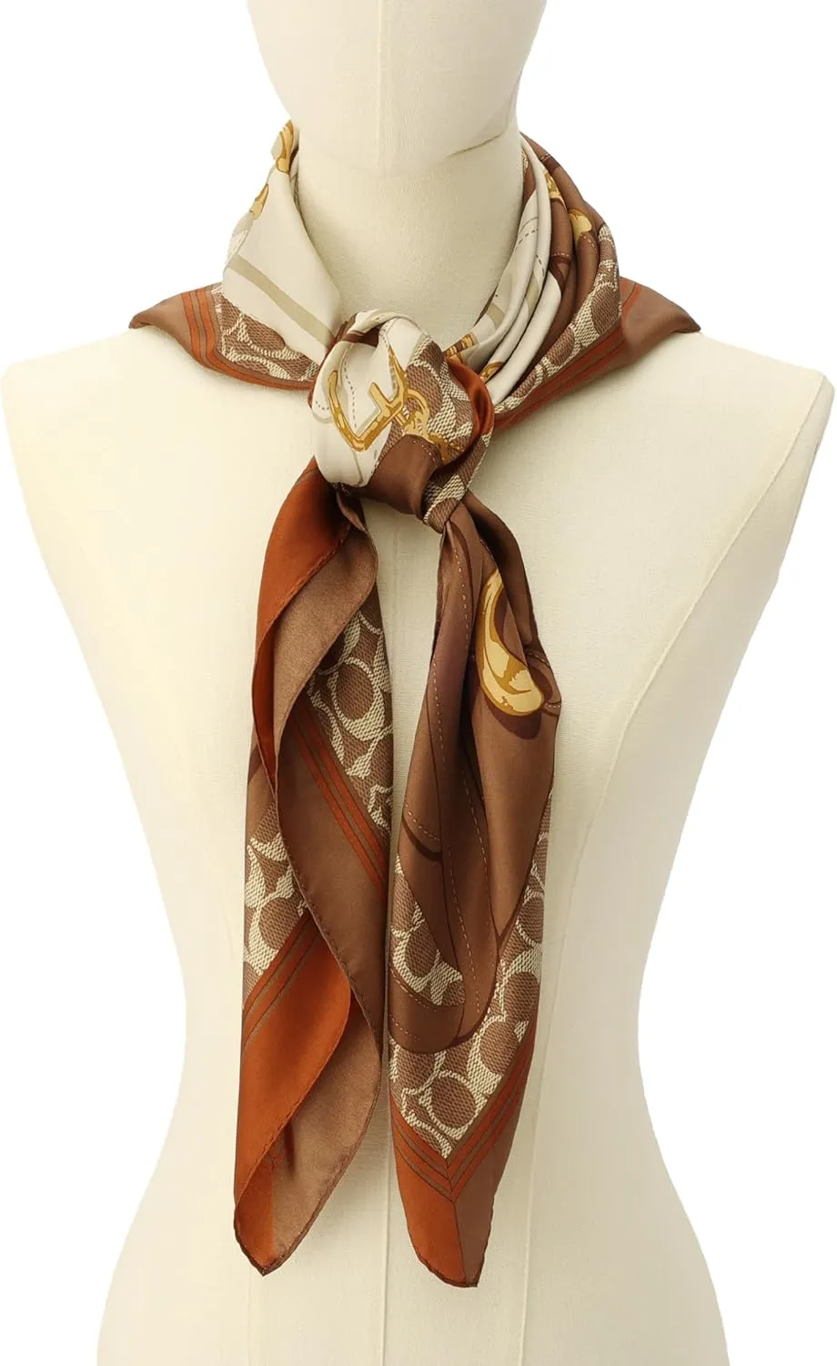 Coach womens Tabby Printed Silk Square