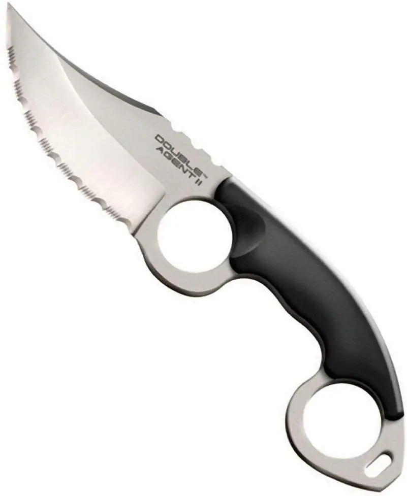 Cold Steel Cutlery - Double Agent II, Grivory Handle, Serrated