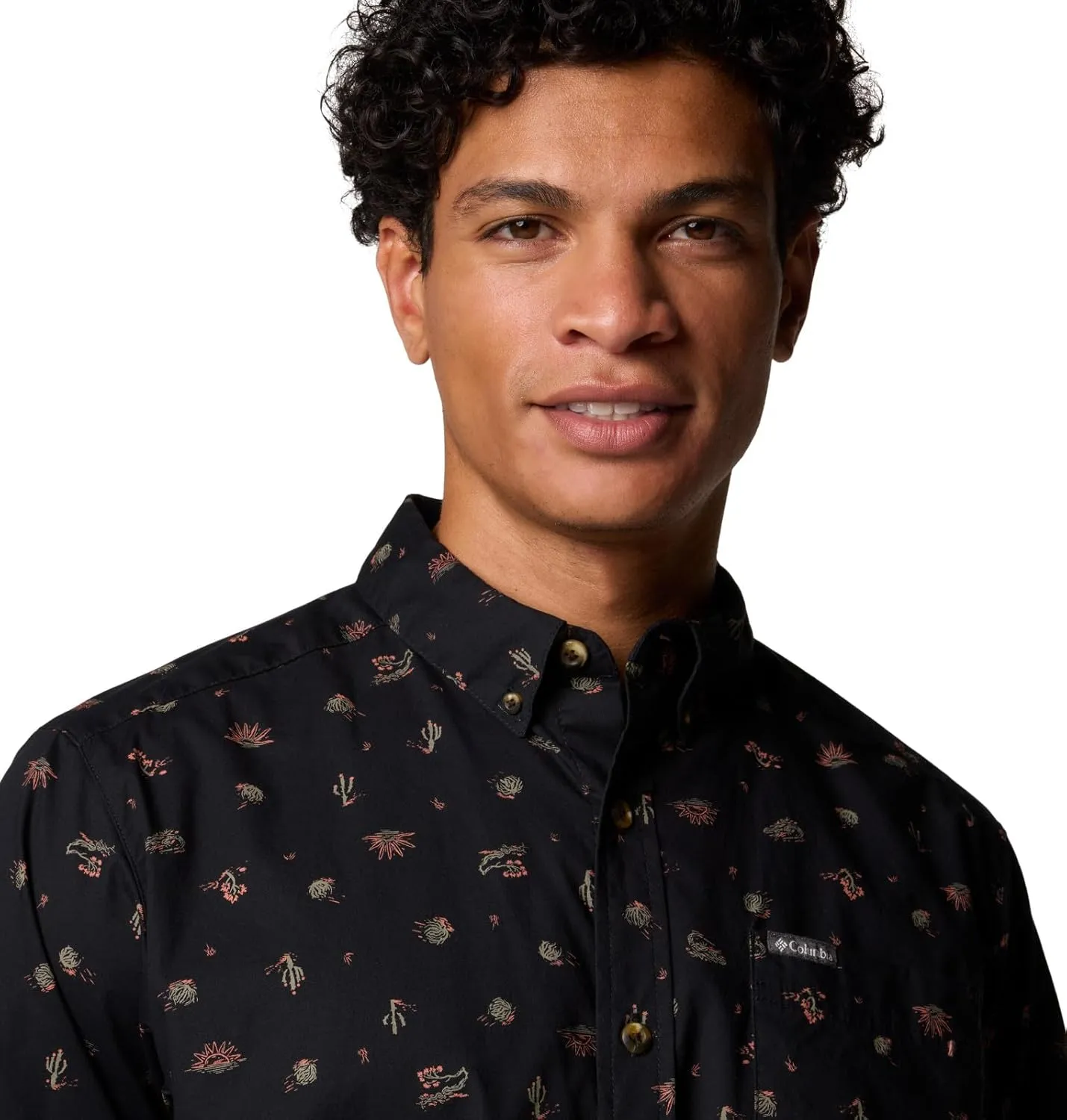 Columbia Men's Rapid Rivers Printed Short Sleeve Shirt