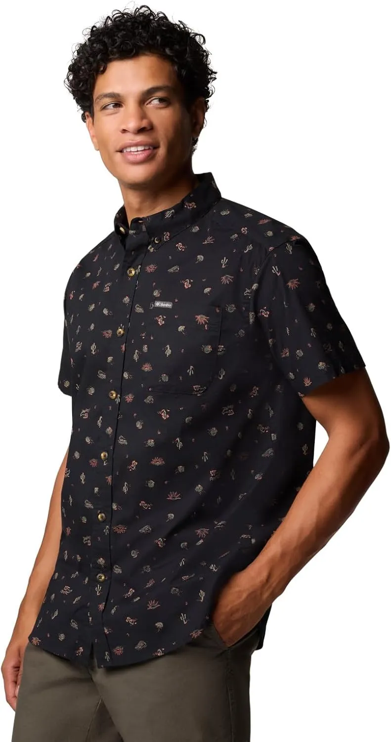 Columbia Men's Rapid Rivers Printed Short Sleeve Shirt
