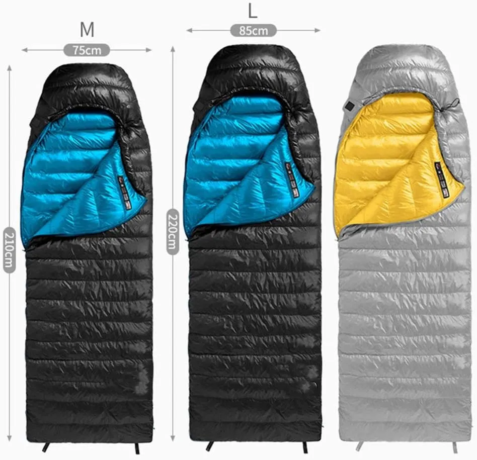 Comfy Sleeping Bag Ultralight Sleeping Bag Cold-Weather Indoor & Outdoor Use for Backpacking and Traveling 75X210CM Indoor & Outdoor Use