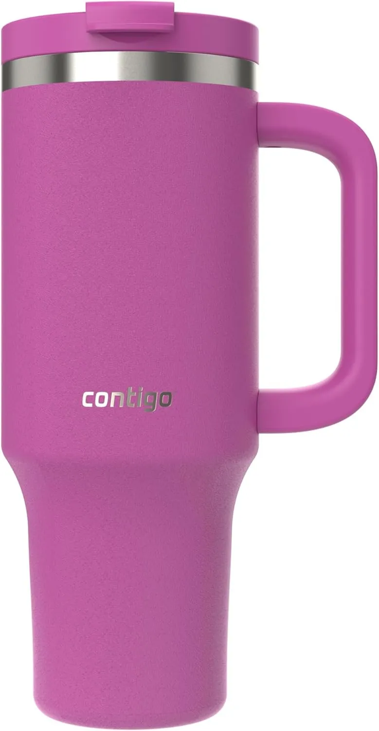 Contigo Streeterville 40oz Tumbler, Stainless Steel Vacuum Insulated, Leak-Proof, Cold for 29 Hours, Galactic