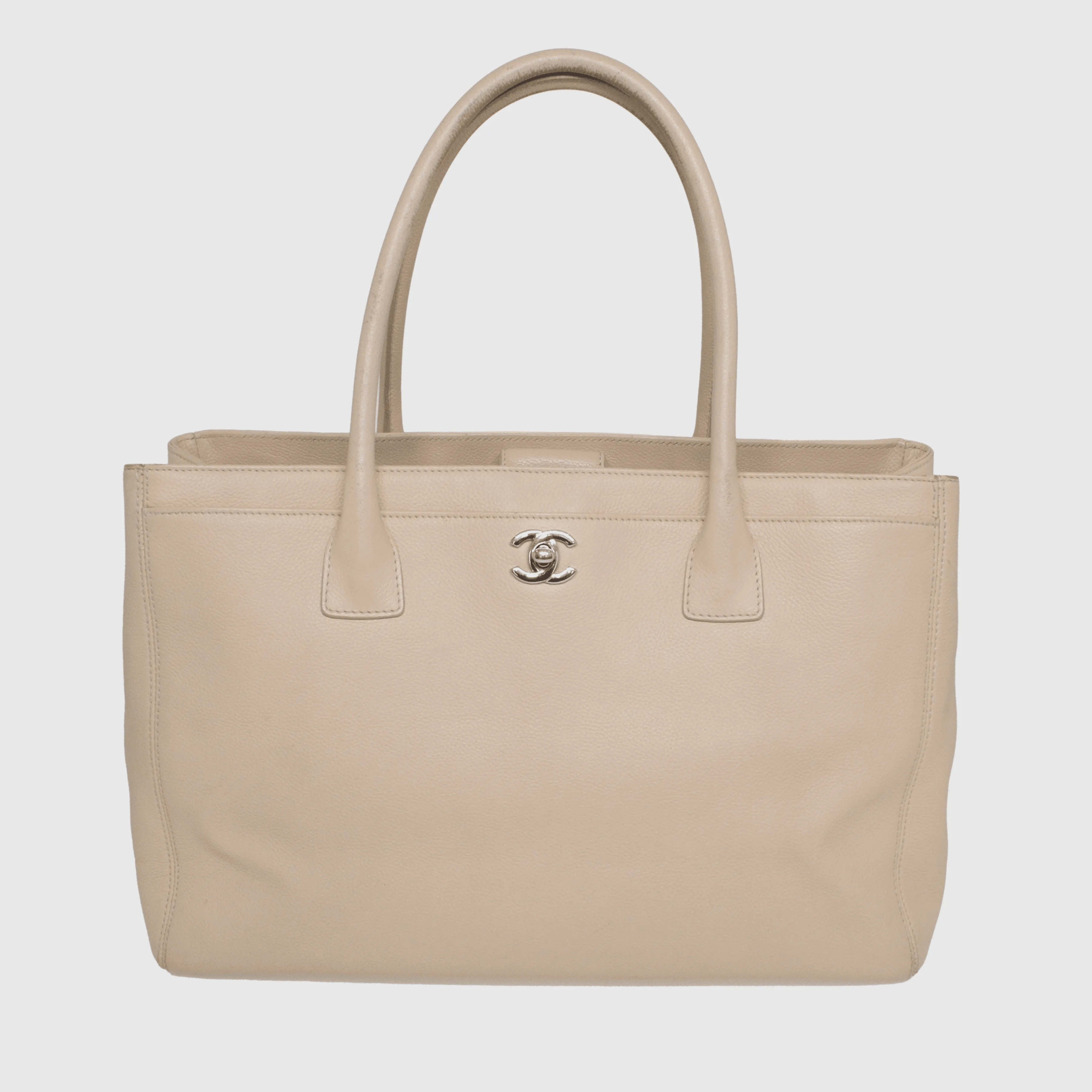 Cream  Executive Cerf Tote Bag