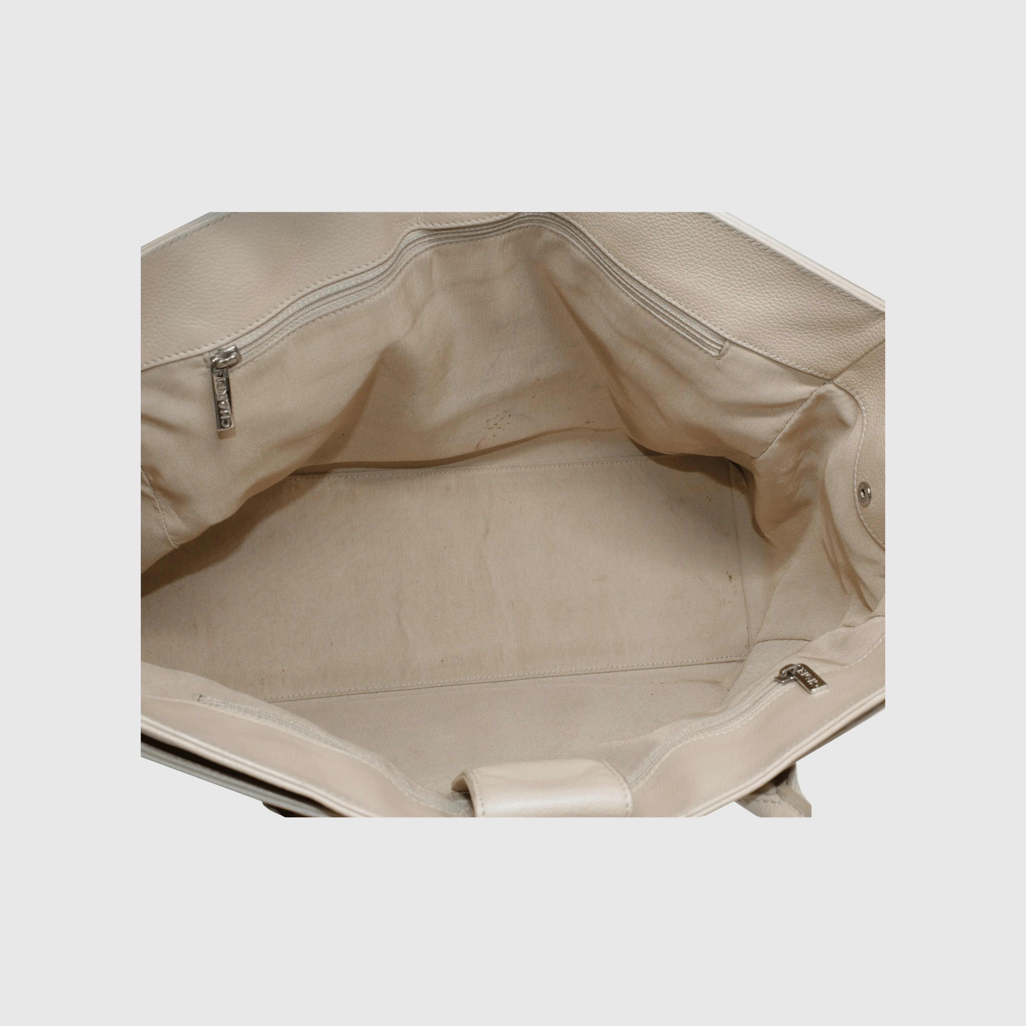 Cream  Executive Cerf Tote Bag