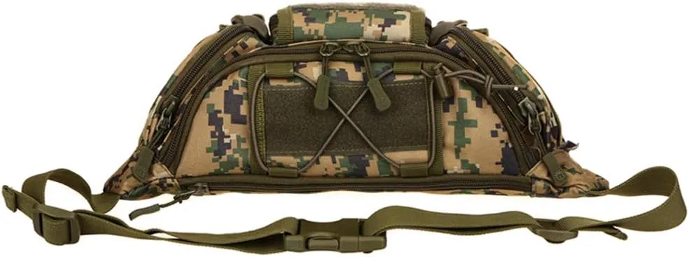 CREATOR Tactical Waist Pack Military Fanny Pack for Men Outdoor Army Waist Bag Large Waist Pack for Daily Life Cycling Camping Hiking Hunting Fishing