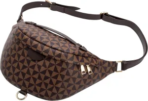 Crossbody Sling Bag Purse for Women,Sling Bag for Women Small Belt Chest Bum Bag Checkered Crossbody bag for Daily Shopping Travel