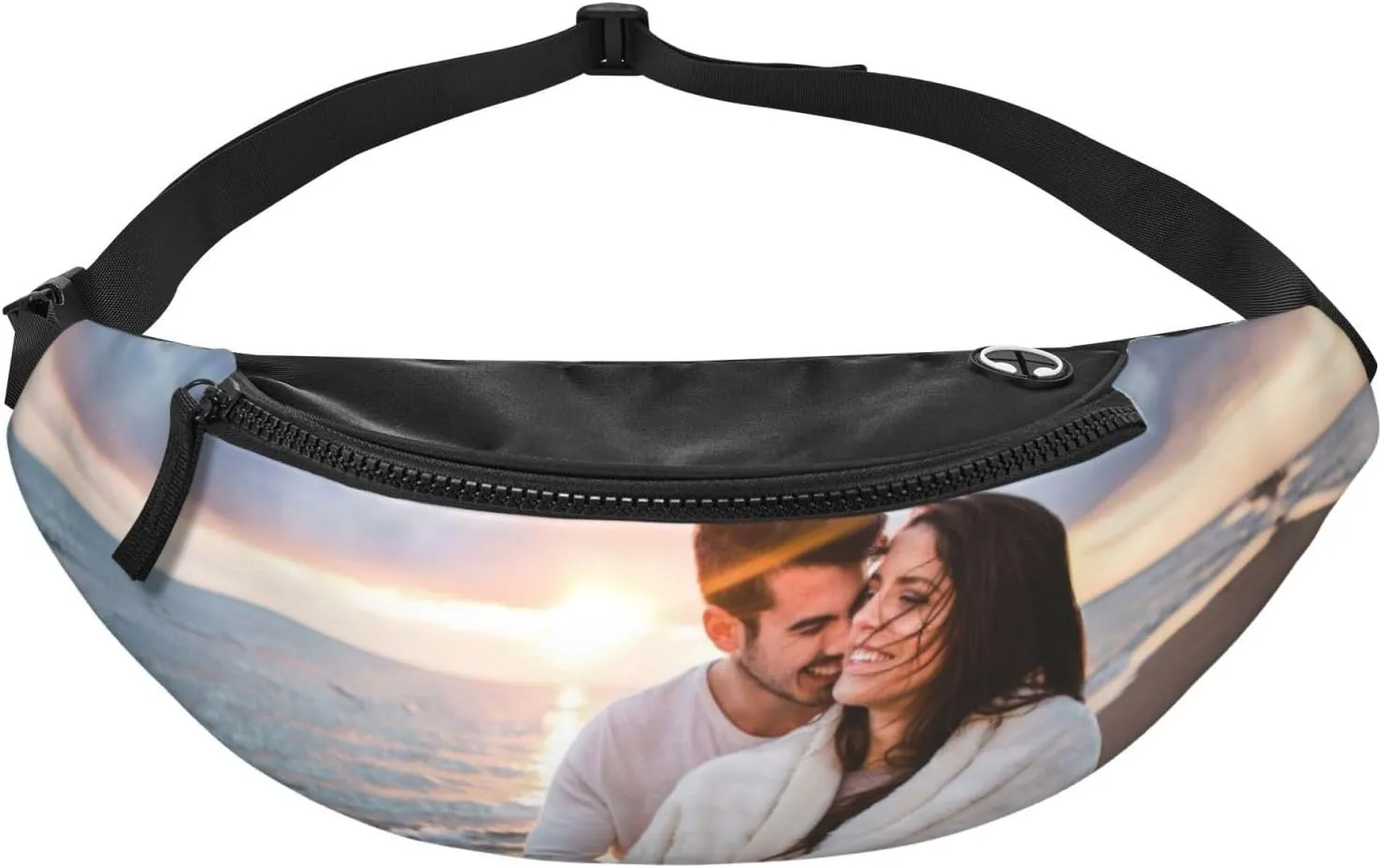 Custom Sling Bag for Women Men Personalized Sling Backpack with Your Photo Text Customized Chest Bag for Outdoor Travel, Style5