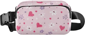 Cute Patterns Fanny Pack Crossbody Bag for Men Women Belt Bag Bum Bag with Adjustable Strap, Fashion Waist Packs for Travel Running Workout
