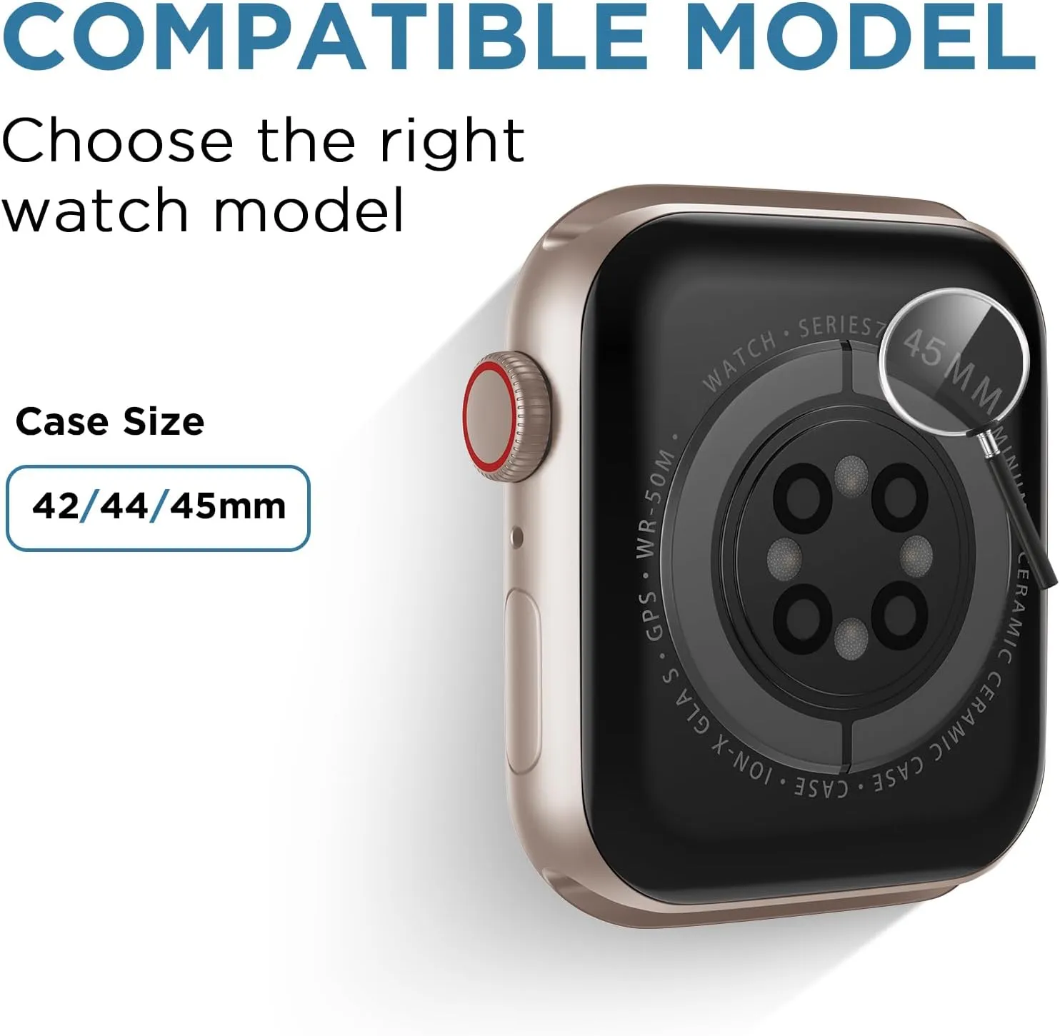 DABAOZA 5 Packs Compatible for Clear Apple Watch Band 46mm 45mm 44mm 42mm 41mm 40mm 38mm 49mm, Jelly Crystal Women Men TPU Strap for iWatch Series 10 9 8 7 6 / SE 5 4 3 2 1 Ultra