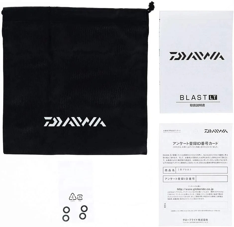Daiwa 18 Blast LT Spinning Reel (2018 Model)