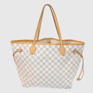 Damier Azur Neverfull MM  Bag