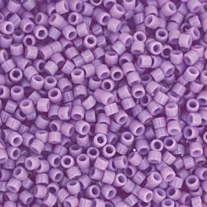 DB 2136, Duracoat Opaque African Violet - Miyuki Delica Beads - Size 11 - 5 grams - Japanese Cylinder Seed Beads - Retail & Wholesale