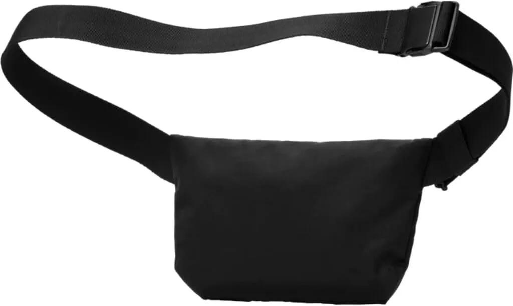 Db Journey Freya Fanny Pack for Women - Water Resistant Waist Pouch, Lightweight Belt Bag with Protective Fleece-Lined Pocket, Adjustable Strap, Medium - Black Out