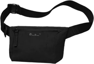 Db Journey Freya Fanny Pack for Women - Water Resistant Waist Pouch, Lightweight Belt Bag with Protective Fleece-Lined Pocket, Adjustable Strap, Medium - Black Out